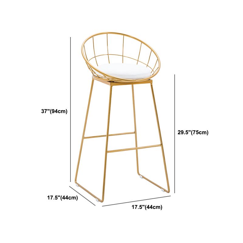 Glam 1/2/4/7-delige bartafelset Rechthoekige bartafel met metalen hoge krukken