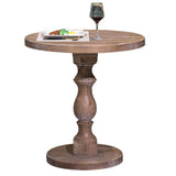 Contemporary Solid Wood Dining Table Round Dining Table for Home Use