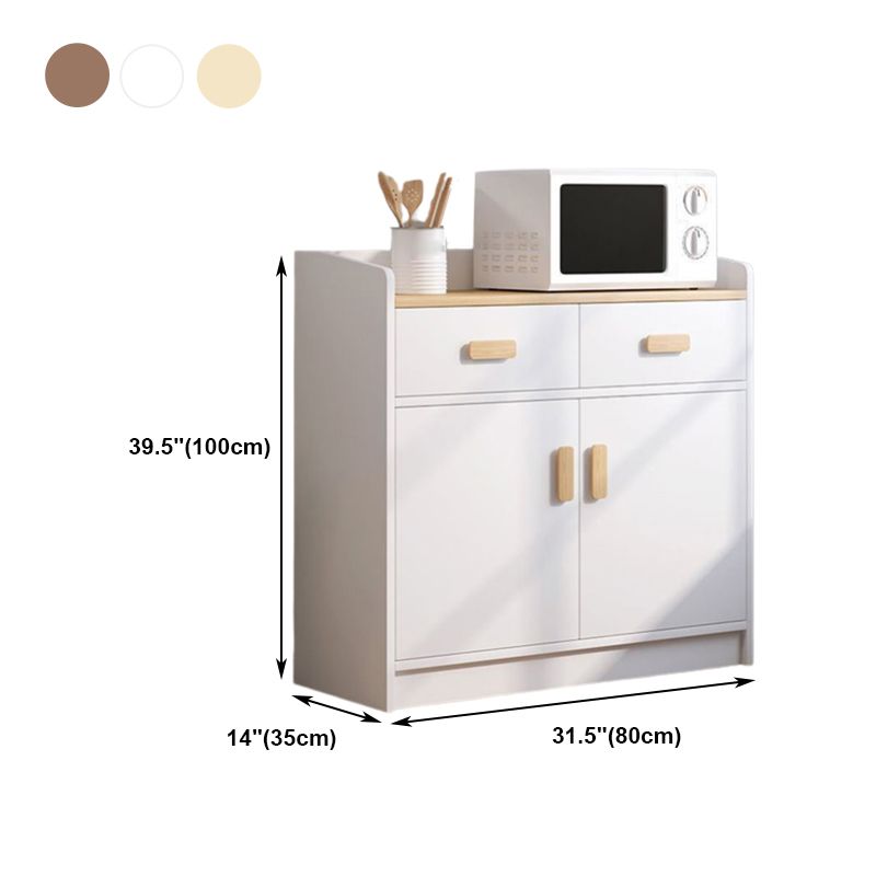 Sideboard del pavimento in legno moderno mobile rettangolo moderno per la casa