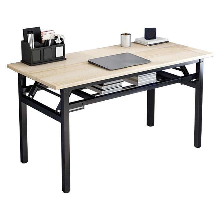 23 "brede eigentijdse schrijfbureau rechthoekige houten computerbureau