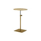 Stainless Steel Pedestal Cocktail Table Round/ Square Top Coffee Table Clearhalo 'Coffee & Accent Tables' 'Coffee Tables' 'coffee_tables' 'furn' 'furn_coffee_tables' 'Furniture' 'Living Room Furniture' 1200x1200_44a1b254-e62c-4a18-87a6-0a5ce01fd6ef