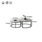 Slate Round Coffee Table 2 Piece Modern Minimalist Bunching Tables Clearhalo 'Coffee & Accent Tables' 'Coffee Tables' 'coffee_tables' 'furn' 'furn_coffee_tables' 'Furniture' 'Living Room Furniture' 1200x1200_44a2a311-45ba-470b-be44-32e592817828