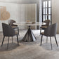 Modern Grey Steel Dinette Set 1/4/5/7 Pieces Round Sintered Stone Top Dining Table Set Clearhalo 'Dining Room Sets' 'Dining Tables & Seating' 'dining_room_set' 'furn' 'furn_dining_room_set' 'Furniture' 'furniture_dining_room_set' 'Kitchen & Dining Furniture' 1200x1200_44a34cdf-70b3-407a-9181-6682d52bccdc