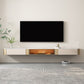 Glam Stone TV Console Floating TV Media Stand for Living Room Clearhalo 'furn' 'furn_tv_stands_entertainment_centers' 'Furniture' 'Living Room Furniture' 'TV Stands & Entertainment Centers' 'TV Stands & Media Storage Furniture' 'tv_stands_entertainment_centers' 1200x1200_44a81eae-939e-46f4-a70a-2f5df9fddcc3