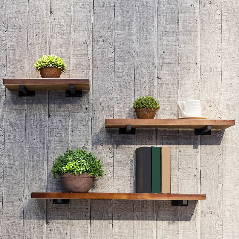Libreria moderna della libreria naturale a parete in legno massiccio per ufficio a casa