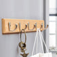 Modern Minimalist Coat Hanger Home Wall Hanging Wooden and Metal Coat Rack Clearhalo 'Entry & Mudroom Furniture' 'furn' 'furn_hall_tree_coat_racks' 'Furniture' 'Hall Trees & Coat Racks' 'hall_tree_coat_racks' 1200x1200_44aab33f-f939-40cb-9d3a-ffdd02671e3c