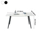 Metal Industrial Rectangle Dining Table Sintered Stone Top Table for Dining Room Clearhalo ' dining_table' 'Dining Tables & Seating' 'Dining Tables' 'furn' 'furn_dining_table' 'Furniture' 'furniture_dining_table' 'Kitchen & Dining Furniture' 'kitchen&dining_furn' 'kitchen' 'kitchen_dining_table' 1200x1200_44ad1345-14b5-40ef-984d-6990579a8dee