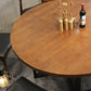 Moderne 1/5/7-delige eetset ronde grenenhouten eettafel voor eetkamer keuken