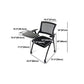 Mesh Mid Back Conference Chair Modern Style Fixed Arms Office Chair Clearhalo 'furn' 'furn_office_chair' 'Furniture' 'Office Chairs' 'Office Furniture' 'office_chair' 1200x1200_44b14dc6-f460-4dde-8c50-e8d819e44d45