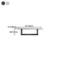 Metal Traditional Luxury Rectangle Indoor Table Sintered Stone Top Table for Home Clearhalo ' dining_table' 'Dining Tables & Seating' 'Dining Tables' 'furn' 'furn_dining_table' 'Furniture' 'furniture_dining_table' 'Kitchen & Dining Furniture' 'kitchen&dining_furn' 'kitchen' 'kitchen_dining_table' 1200x1200_44b33cff-93fc-4656-a527-31e88b42e476