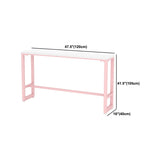 Modern 1/5 Pieces Bar Table Set Rectangle Stone Counter Table with High Stools Clearhalo 'Bar Furniture' 'furn' 'furn_home_bar_bar_sets' 'Furniture' 'Home Bars & Bar Sets' 'home_bar_bar_sets' 'Kitchen & Dining Furniture' 1200x1200_44b69375-d233-45e1-b12f-495d883be357