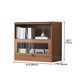 Contemporary Barrister Brown Bookshelf Engineered Wood Closed Back Shelf with Door Clearhalo 'Bookcases' 'furn' 'furn_bookcases' 'Furniture' 'furniture_bookcases' 'kitchen' 'kitchen_bookcases' 'Living Room Furniture' 'Office Furniture' 1200x1200_44b89065-0f5e-46df-8208-1df15aa00465