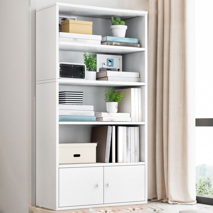 Wooden Bookcase Modern Style Home Office Standard Book Shelf