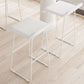 Leather Bar Stool Modern Backless Counter Stool for Home Use