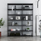 Minimalist Style Open Shelf Bookcase with Rectangular Shelve Clearhalo 'Bookcases' 'Furniture' 'furniture_bookcases' 'kitchen' 'kitchen_bookcases' 'Living Room Furniture' 'Office Furniture' 1200x1200_44bd4f50-0579-4474-baf5-3d83b267096a