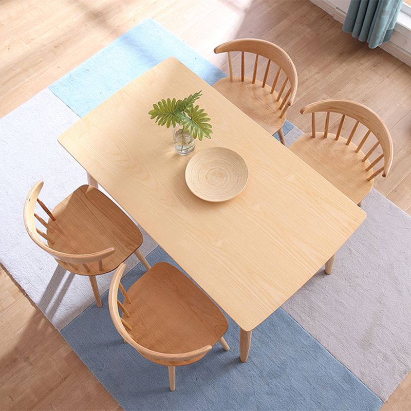 Contemporary Style Dining Wooden Chair Kitchen Wingback Armless Chairs Clearhalo ' kitchen&dining_furn' 'Dining Chairs' 'Dining Tables & Seating' 'dining_chair' 'furn' 'furn_dining_chair' 'Furniture' 'furniture_dining_chair' 'Kitchen & Dining Furniture' 'kitchen' 1200x1200_44bd80bd-b774-43a9-b07b-47e7487de2c5