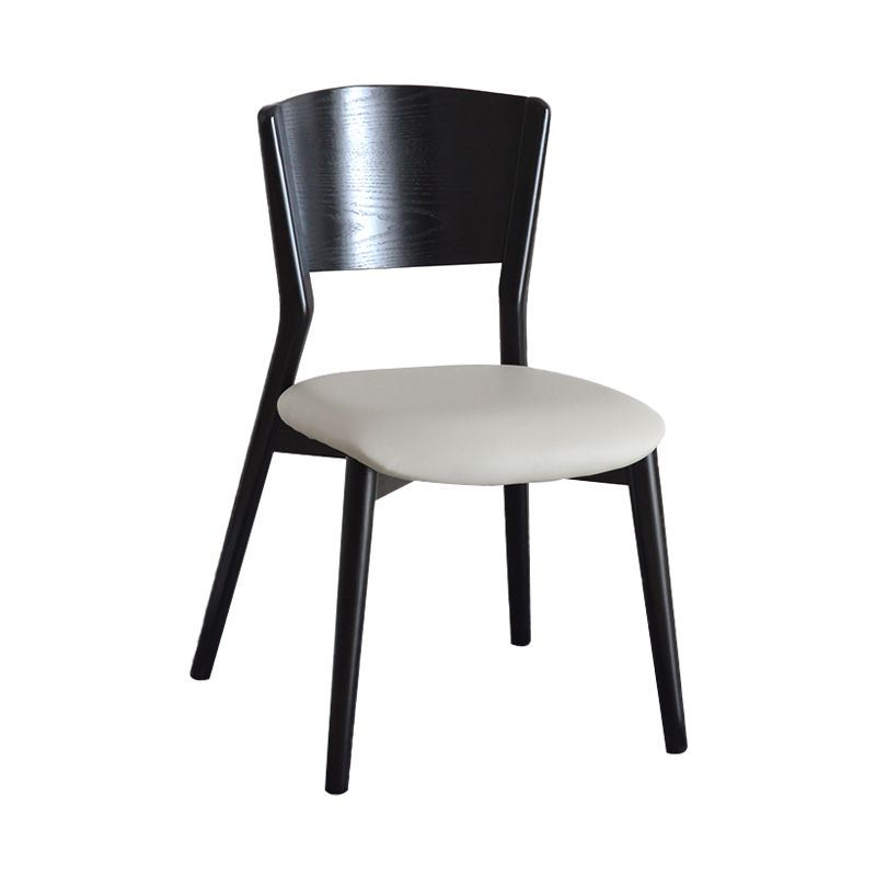 Industrial Dining Chair Open Back Side Chair with Wood Legs for Home Use Clearhalo ' kitchen&dining_furn' 'Dining Chairs' 'Dining Tables & Seating' 'dining_chair' 'furn' 'furn_dining_chair' 'Furniture' 'furniture_dining_chair' 'Kitchen & Dining Furniture' 'kitchen' 1200x1200_44ca3fd6-59cf-41ce-a728-c5d93e79d583