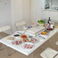 Simple Style Dining Table Acrylic Legs Table Home Rectangle Dining Table Clearhalo 'Dining Tables & Seating' 'Dining Tables' 'dining_table' 'furn' 'furn_dining_table' 'Furniture' 'furniture_dining_table' 'Kitchen & Dining Furniture' 1200x1200_44cb0957-cd99-4d7a-b157-e9dc354b1b6f