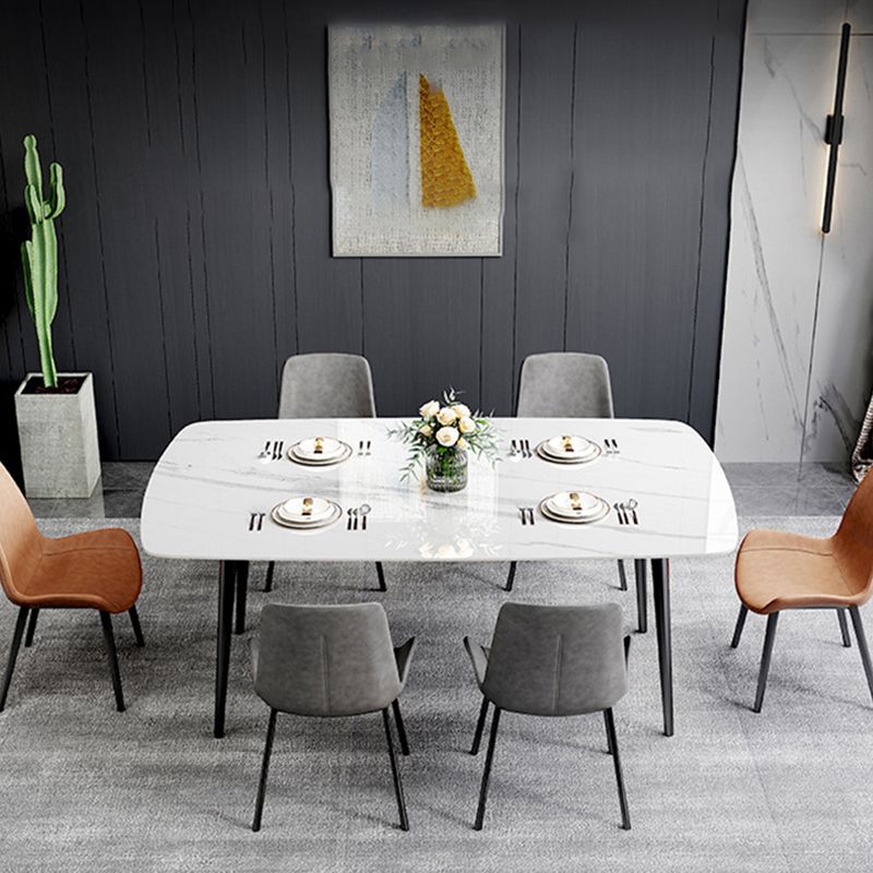 Industriële stijl keuken eetkamer tafel metalen basis eettafel