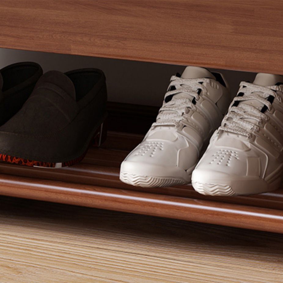 Mid-Century Modern Seating Bench Rectangle Shoe Storage Accent Bench Clearhalo 'Benches' 'Chairs & Seating' 'furn' 'furn_benches' 'Furniture' 'Living Room Furniture' 1200x1200_44cc2fa6-c7f6-4c2b-a5fc-a740fc73e3c6