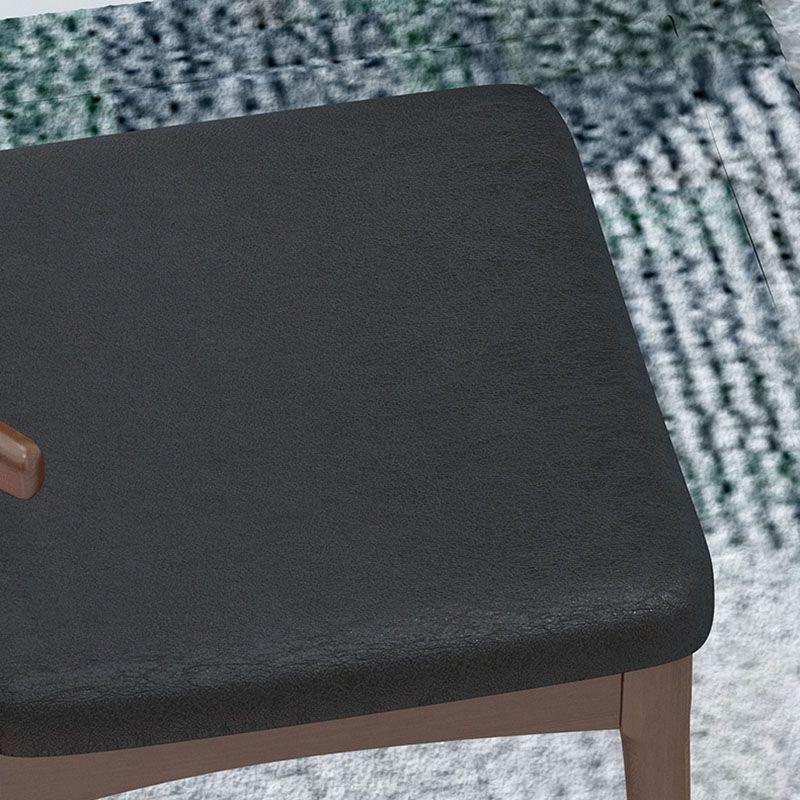 Industrial Design Faux Leather Side Chair Open Back Dining Side Chair Clearhalo 'Dining Chairs' 'Dining Tables & Seating' 'dining_chair' 'furn' 'furn_dining_chair' 'Furniture' 'furniture_dining_chair' 'Kitchen & Dining Furniture' 1200x1200_44cce3f4-3b40-47f8-8a03-980517c3307e