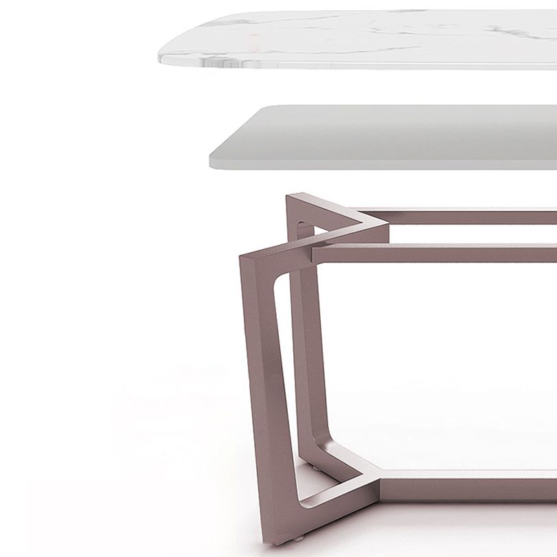 Standard Marble Top Dining Set with Metallic Legs Base for Dining Furniture Clearhalo 'Dining Room Sets' 'Dining Tables & Seating' 'dining_room_set' 'furn' 'furn_dining_room_set' 'Furniture' 'furniture_dining_room_set' 'Kitchen & Dining Furniture' 'kitchen&dining_furn' 'kitchen' 1200x1200_44cde757-aac1-44e8-9725-3b29c6f5f4e2