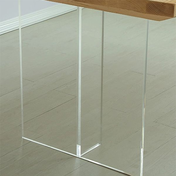 Tavolo da pranzo rettangolare tavolo da pranzo in legno massiccio per cucina