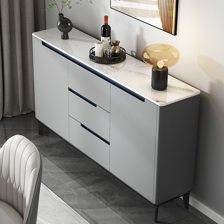 Kunstmatige houten woonkamer bijboordkast moderne credenza met opslag en lade