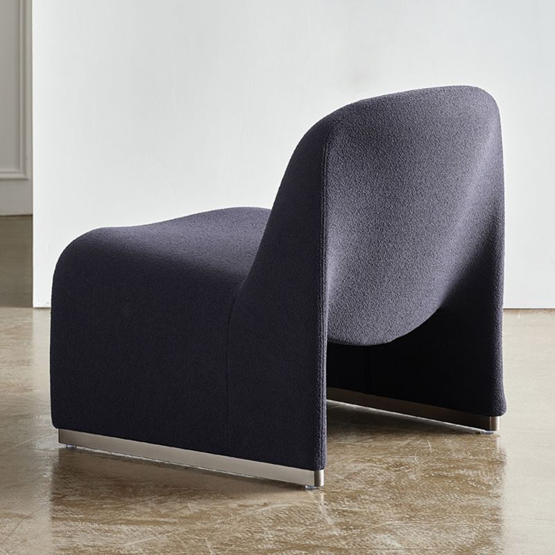 Scandinavian Accent Room Chair 24.8" Wide Fabric Lounge Accent Chair Clearhalo 'Accent Chairs' 'accent_chairs' 'Chairs & Seating' 'furn' 'furn_accent_chairs' 'Furniture' 'Living Room Furniture' 1200x1200_44cf434c-d114-414b-8368-ddf9f2c22ff5