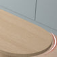Pine Wood Bar Dining Table Modern Oval Bar Table with Double Pedestal for Dining Room Clearhalo 'Bar Furniture' 'Bar Tables' 'bar_tables' 'furn' 'furn_bar_tables' 'Furniture' 'furniture_bar_tables' 'Kitchen & Dining Furniture' 1200x1200_44cfe100-0b1b-4bae-a18c-4300dbbcc666