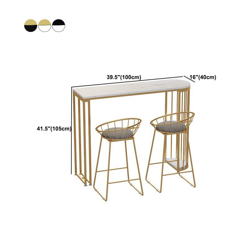 Specialità Tavolo da pub glam barre altezza tavolo da barra da bar per interno