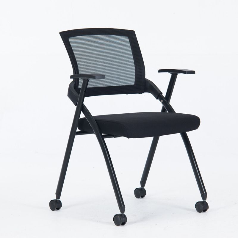 Contemporary Swivel Rolling Office Chair Mesh Arms Included Task Chair Clearhalo 'furn' 'furn_office_chair' 'Furniture' 'Office Chairs' 'Office Furniture' 'office_chair' 1200x1200_44d38ee8-0be2-423a-9bce-11a5b85a73d1