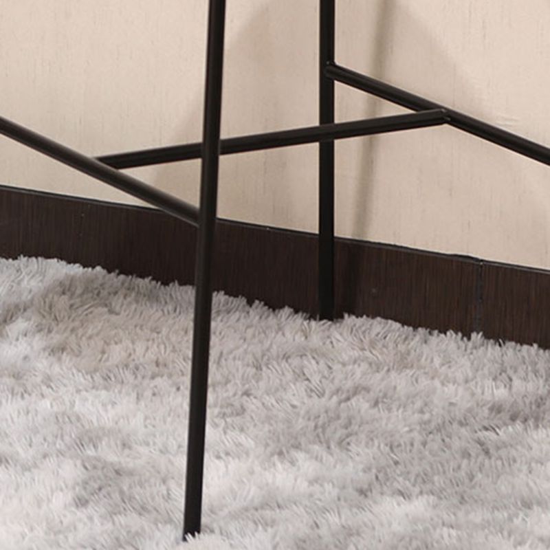 Black Metal Barstool Industrial Indoor Tall Stool with Wood Seat, 1 Piece Clearhalo 'Bar Furniture' 'Bar Stools' 'bar_stools' 'furn' 'furn_bar_stools' 'furniture_bar_stools' 'Kitchen & Dining Furniture' 'kitchen&dining_furn' 'kitchen' 'kitchen_furn' Furniture' 1200x1200_44d53058-e873-4944-a03c-28494a961b3a