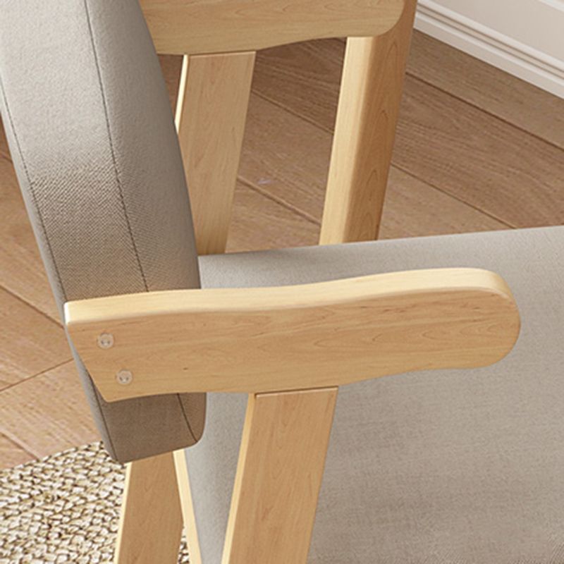 19.68" L x 19.68" W x 28.74" H Linen Arm Chair Accent Armchair for Living Room Clearhalo 'Accent Chairs' 'accent_chairs' 'Chairs & Seating' 'furn' 'furn_accent_chairs' 'Furniture' 'Living Room Furniture' 1200x1200_44d5c9ca-521a-4b2c-96ab-432a74a1641d