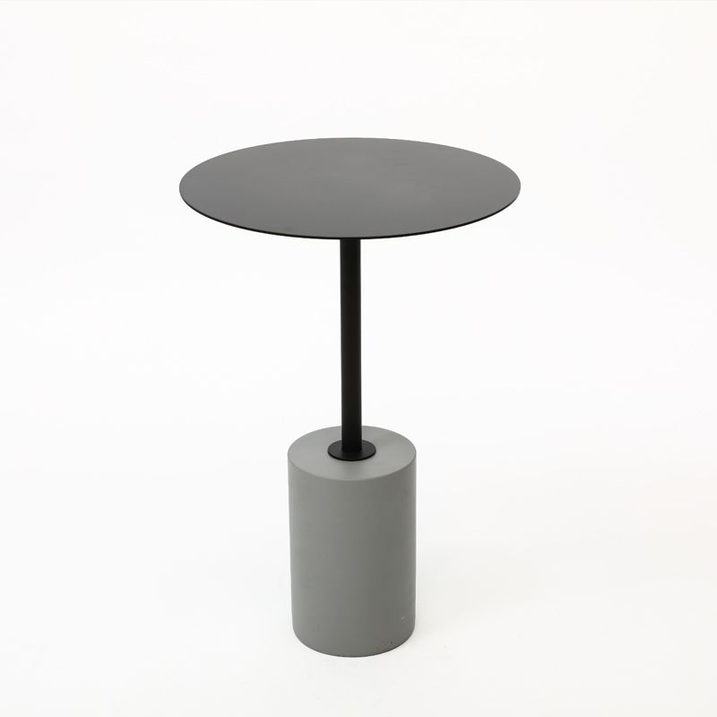Tavolo da tavolo da tavolo moderno moderno di metà secolo con base in cemento