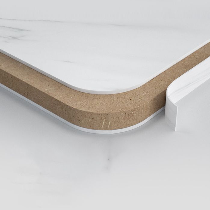 Foldable Artificial Wooden Top Dining Table Extendable Rectangle Table with Trestle Base Clearhalo ' dining_table' 'Dining Tables & Seating' 'Dining Tables' 'furn' 'furn_dining_table' 'Furniture' 'furniture_dining_table' 'Kitchen & Dining Furniture' 'kitchen&dining_furn' 'kitchen' 'kitchen_dining_table' 1200x1200_44da82f8-a9ad-4290-839c-b3a85b52e683