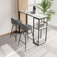 Modern Style Rectangle Sintered Stone Table Bar Counter Table for Home Clearhalo 'Bar Furniture' 'Bar Tables' 'bar_tables' 'furn' 'furn_bar_tables' 'Furniture' 'furniture_bar_tables' 'Kitchen & Dining Furniture' 1200x1200_44dacf19-7f7a-489e-93bc-6af6d22b968c