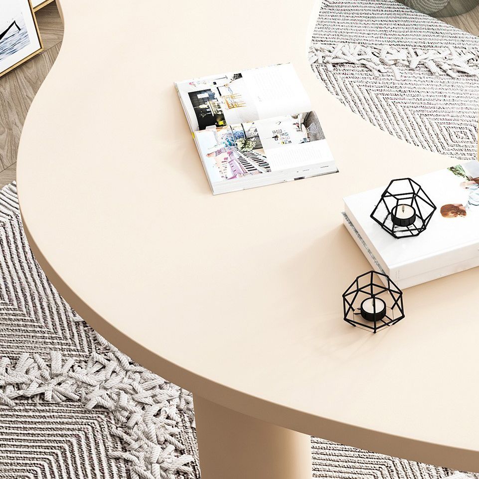 フリーフォームソリッドウッドワーキングテーブル3脚の産業オフィステーブル