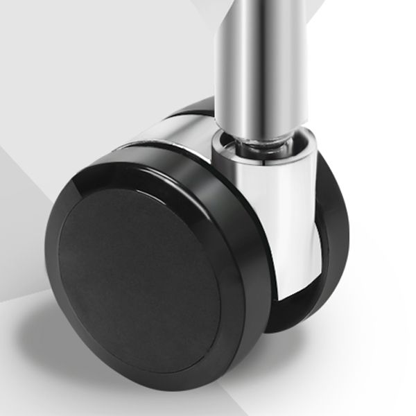 Chrome Metal Base Contemporary Office Chair Adjustable Task Chair with Wheels Clearhalo 'furn' 'furn_office_chair' 'Furniture' 'furniture_office_chair' 'Office Chairs' 'Office Furniture' 'office_chair' 1200x1200_44e27c12-cc76-4e81-814d-87e6879b842b