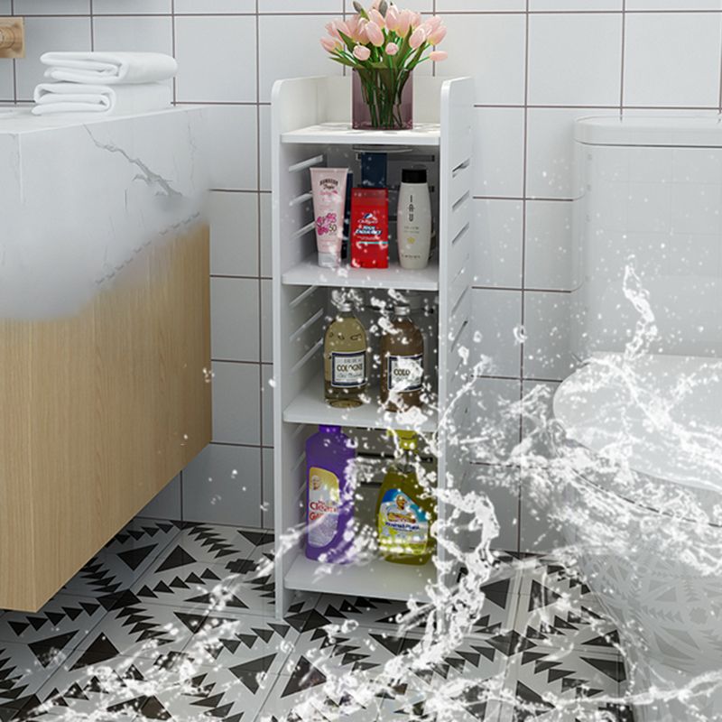 11.81"W Bookcase Contemporary Style Pure White Bookshelf for Home Office Clearhalo 'Bookcases' 'furn' 'furn_bookcases' 'Furniture' 'furniture_bookcases' 'Office Furniture' 1200x1200_44e68367-ec2f-466e-b6f6-9a3e851c72dd