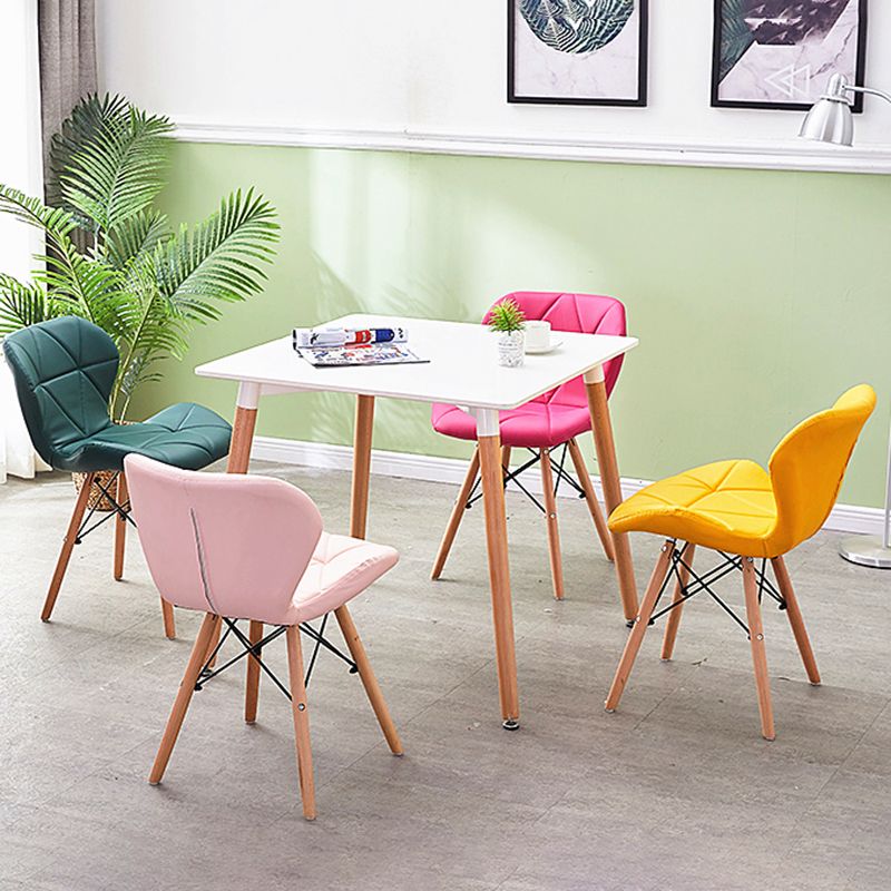 Modern Wood Indoor-Outdoor Room Side Chairs Solid Back Chair Clearhalo ' kitchen&dining_furn' 'Dining Chairs' 'Dining Tables & Seating' 'dining_chair' 'Furniture' 'furniture_dining_chair' 'Kitchen & Dining Furniture' 'kitchen' 1200x1200_44e69ec0-ae85-4f9e-aa97-ebffc0ea6fb5