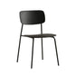 Industrial Armless Kitchen Chair Plastic Open Back Side Indoor Chair with Metal Base Clearhalo 'Dining Chairs' 'Dining Tables & Seating' 'dining_chair' 'furn' 'furn_dining_chair' 'Furniture' 'Kitchen & Dining Furniture' 1200x1200_44e8fcf7-8253-47a1-bc15-4e1241b9c767