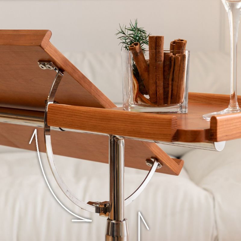 Adjustable Coffee Cocktail Table for Living Room with Metal Base Clearhalo 'Coffee & Accent Tables' 'Coffee Tables' 'coffee_tables' 'furn' 'furn_coffee_tables' 'Furniture' 'Living Room Furniture' 1200x1200_44ea390b-4ec2-4ff6-8e10-ac50eb20980c