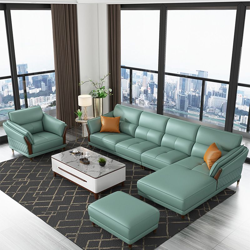 Canapé-coussin sectionnel contemporain canapé de bras pour le salon