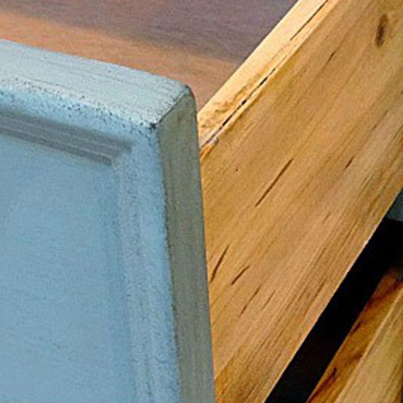 Chéchante de baccalauréat à 3 tirages coffre de rangement traditionnel pour chambre à coucher