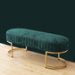 Glam Velvet Foam Bench Solid Color Bench with Legs for Bedroom Clearhalo 'Benches' 'Chairs & Seating' 'furn' 'furn_benches' 'Furniture' 'Living Room Furniture' 1200x1200_44ee237c-a64d-4fbd-bb7d-780e925aef21