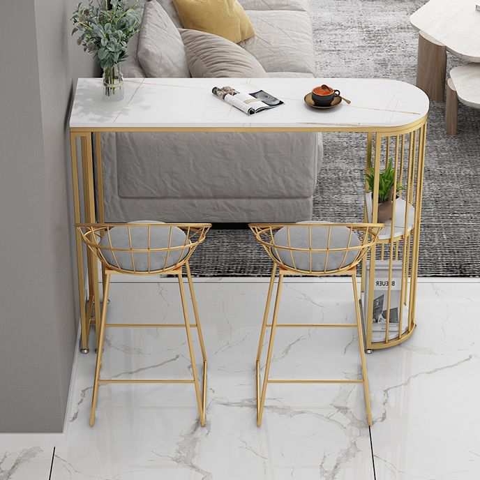 Nordic Style Sintered Stone Table Dining Bar Counter Table for Kitchen Clearhalo 'Bar Furniture' 'Bar Tables' 'bar_tables' 'furn' 'furn_bar_tables' 'Furniture' 'furniture_bar_tables' 'Kitchen & Dining Furniture' 1200x1200_44eecbde-8839-493d-bcb7-3fce1e0f6e05