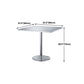 Metal Industrial Square Dining Table Stainless Steel Table for Kitchen and Dining Room Clearhalo 'Dining Tables & Seating' 'Dining Tables' 'dining_table' 'furn' 'furn_dining_table' 'Furniture' 'Kitchen & Dining Furniture' 1200x1200_44ef4f49-9f81-4936-af45-e6f1dcdf955c