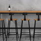 Solid Wood Pub Dining Set 1/2/5/9 Pieces Rectangle Indoor Glam Counter Height Set Clearhalo 'Bar Furniture' 'furn' 'furn_home_bar_bar_sets' 'Furniture' 'Home Bars & Bar Sets' 'home_bar_bar_sets' 'Kitchen & Dining Furniture' 1200x1200_44ef6846-4492-4230-a70f-b09857ba443e