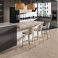 Glam Backrest Armless Counter Stool Iron Bar Stool with Cushion for Cafe Clearhalo 'Bar Furniture' 'Bar Stools' 'bar_stools' 'furn' 'furn_bar_stools' 'Furniture' 'Kitchen & Dining Furniture' 1200x1200_44f226b5-2cb5-4b3a-82e4-0825da161fc3